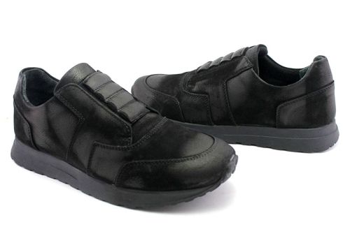 Pantofi sport barbati negru - Model Zoran