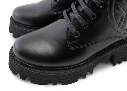 Cizme casual dama negru - Model Teneris.