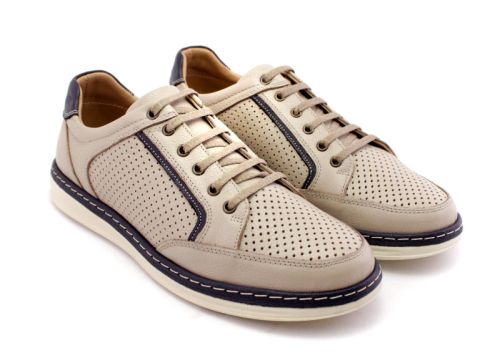 Pantofi casual barbatesti in bej - Model Julian.