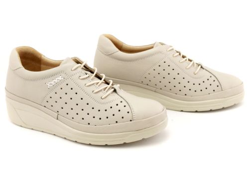 Pantofi casual dama in gri - Model Ilona.