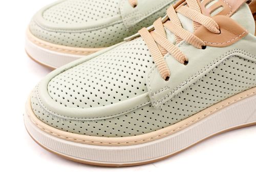Mocasini de dama din piele naturala in canelura - Model Denisa