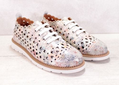 Pantofi de vara moi de dama din piele naturala de culoare gri deschis - Model Agora.