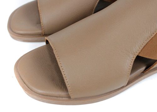Penta Koko – Sandale damă din piele naturală, culoare cappuccino