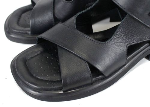 sandale damă Cielo Caldo piele neagră