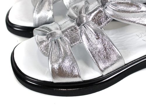 Sandale romane damă din piele naturală – model elegant cu fermoar