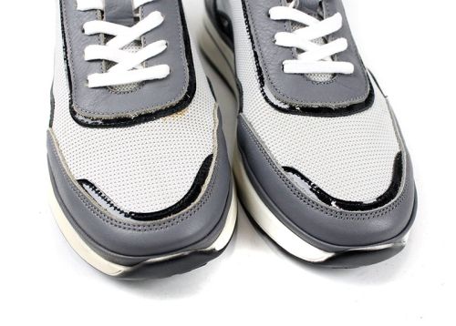Pantofi sport barbati gri - Model Dorian