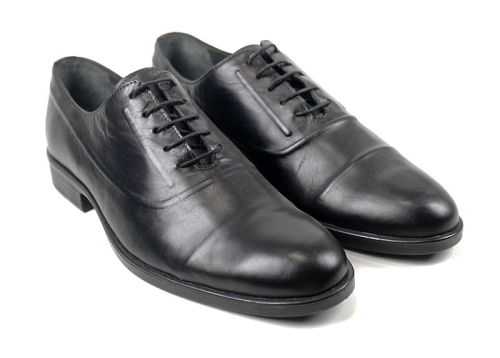 Pantofi formali bărbați în negru 1654 CH