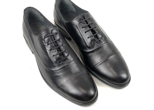 Pantofi formali bărbați în negru 1654 CH