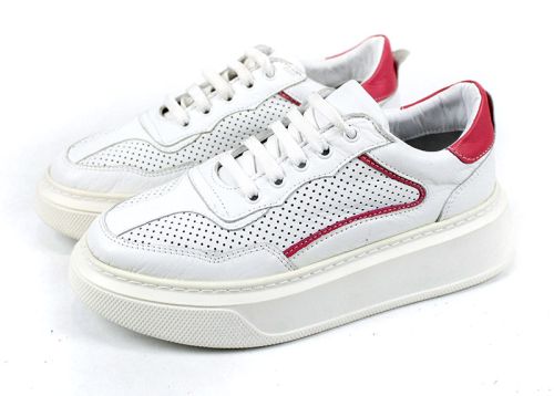 Pantofi sport dama alb - Model Tina.