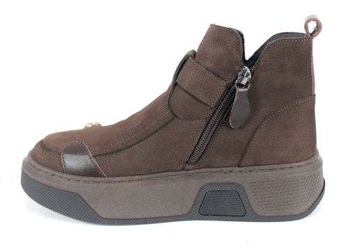 Stella Urbano - Mocasini de dama din piele naturala cu accente stilate