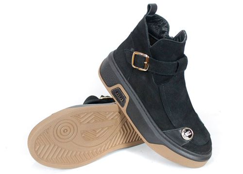 Stella Urbano - Mocasini de dama din piele naturala cu accente stilate