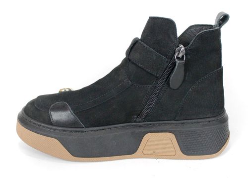 Stella Urbano - Mocasini de dama din piele naturala cu accente stilate