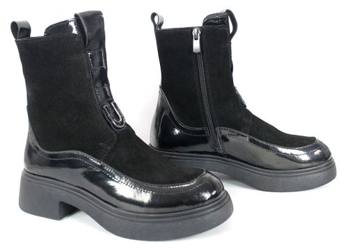Stella Urbano - Mocasini de dama din piele naturala cu accente stilate