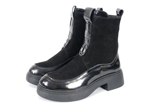 Stella Urbano - Mocasini de dama din piele naturala cu accente stilate