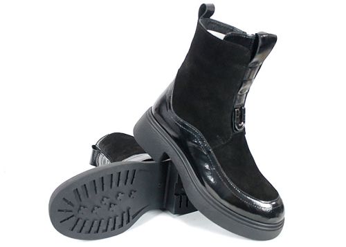 Stella Urbano - Mocasini de dama din piele naturala cu accente stilate