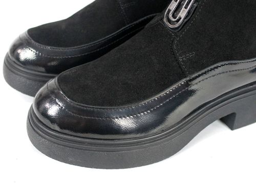 Stella Urbano - Mocasini de dama din piele naturala cu accente stilate