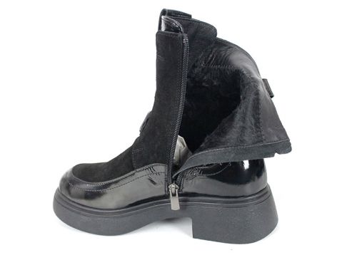 Stella Urbano - Mocasini de dama din piele naturala cu accente stilate