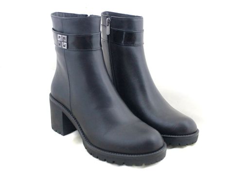 Stella Urbano - Mocasini de dama din piele naturala cu accente stilate