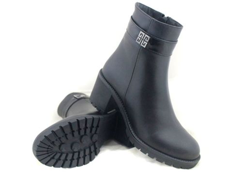 Stella Urbano - Mocasini de dama din piele naturala cu accente stilate