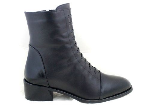 Stella Urbano - Mocasini de dama din piele naturala cu accente stilate