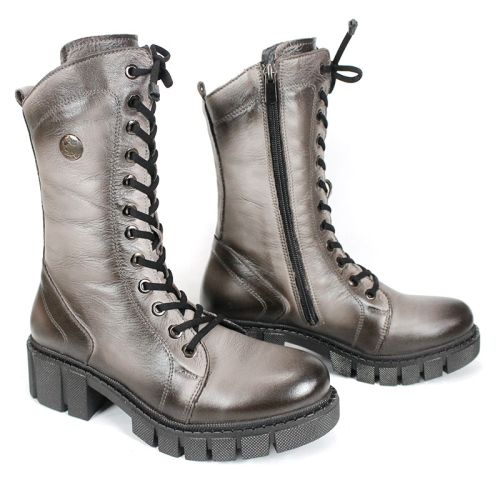 Stella Urbano - Mocasini de dama din piele naturala cu accente stilate
