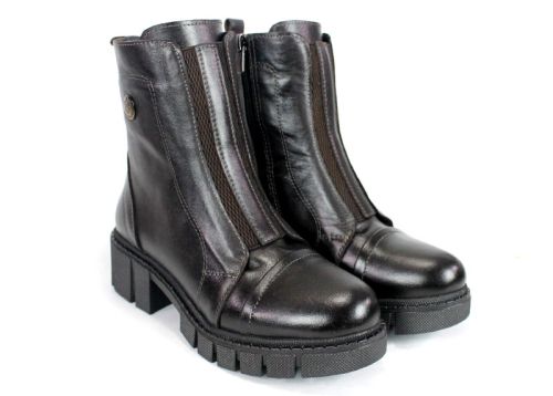 Stella Urbano - Mocasini de dama din piele naturala cu accente stilate