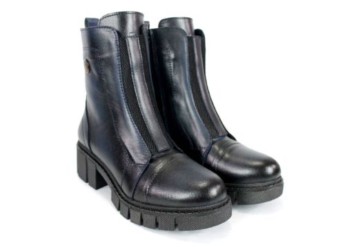 Stella Urbano - Mocasini de dama din piele naturala cu accente stilate