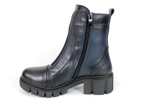 Stella Urbano - Mocasini de dama din piele naturala cu accente stilate