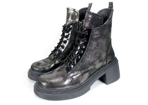 Stella Urbano - Mocasini de dama din piele naturala cu accente stilate