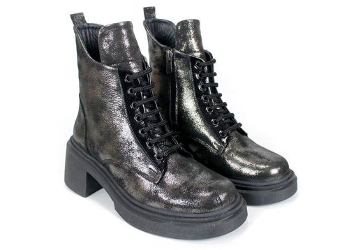 Stella Urbano - Mocasini de dama din piele naturala cu accente stilate
