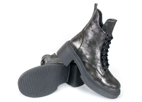 Stella Urbano - Mocasini de dama din piele naturala cu accente stilate