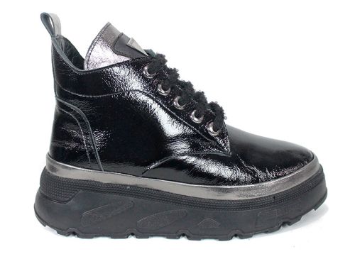 Stella Urbano - Mocasini de dama din piele naturala cu accente stilate