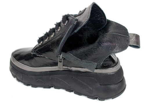 Stella Urbano - Mocasini de dama din piele naturala cu accente stilate
