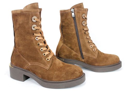 Stella Urbano - Mocasini de dama din piele naturala cu accente stilate