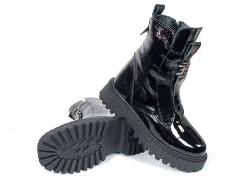 Cizme de dama negru - model Vaya.