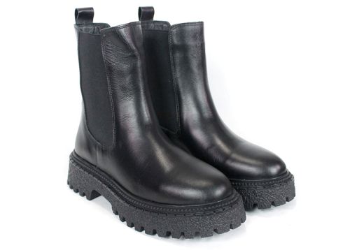 Stella Urbano - Mocasini de dama din piele naturala cu accente stilate