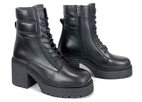 Stella Urbano - Mocasini de dama din piele naturala cu accente stilate