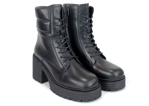 Stella Urbano - Mocasini de dama din piele naturala cu accente stilate