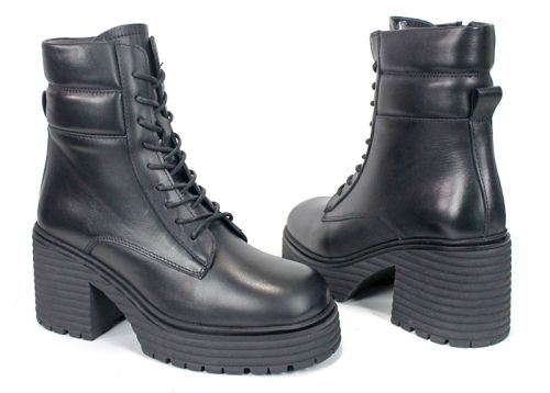 Stella Urbano - Mocasini de dama din piele naturala cu accente stilate