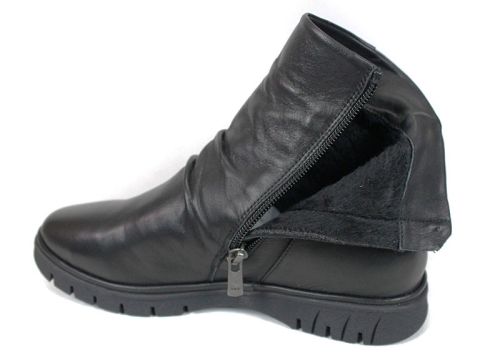 Classic Chic - Cizme joase de damă în negru