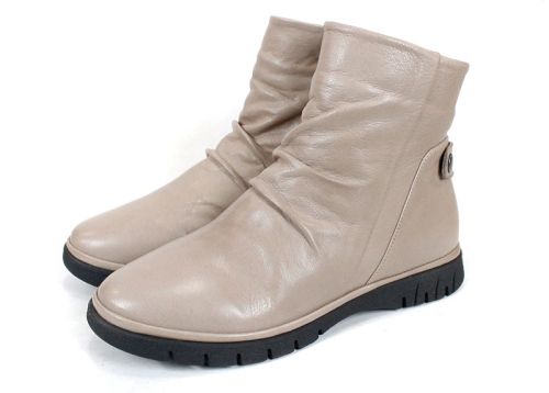 Classic Chic - Cizme joase de damă în culoarea gri