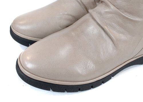 Classic Chic - Cizme joase de damă în culoarea gri