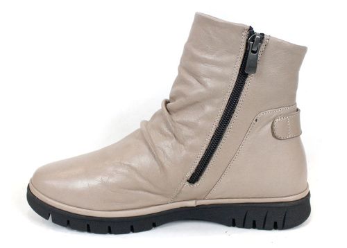 Classic Chic - Cizme joase de damă în culoarea gri