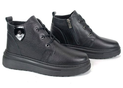 Stella Urbano - Mocasini de dama din piele naturala cu accente stilate