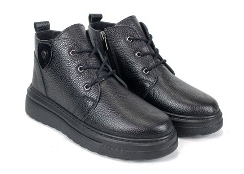 Stella Urbano - Mocasini de dama din piele naturala cu accente stilate