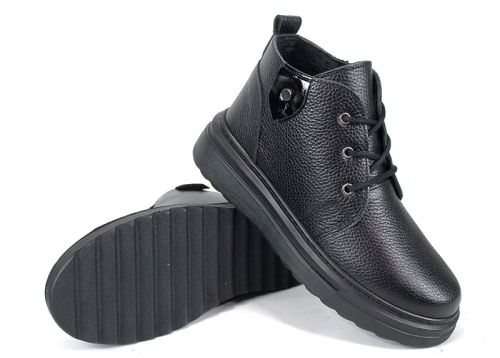 Stella Urbano - Mocasini de dama din piele naturala cu accente stilate