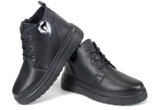 Stella Urbano - Mocasini de dama din piele naturala cu accente stilate