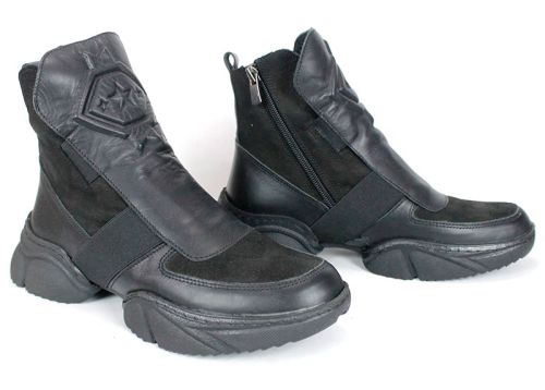 Stella Urbano - Mocasini de dama din piele naturala cu accente stilate