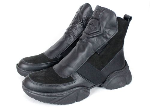 Stella Urbano - Mocasini de dama din piele naturala cu accente stilate