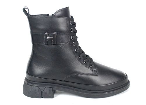 Stella Urbano - Mocasini de dama din piele naturala cu accente stilate